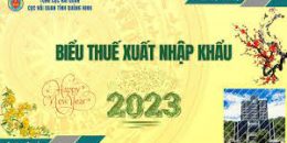Full đầy đủ Biểu thuế XNK 2023